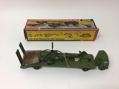 Lot 1970 - Dinky AEC Artic Transporter with helicopter No. 618, boxed