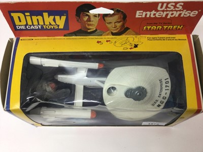 Lot 1972 - Dinky Star Trek VSS Enterprise No. 358 boxed