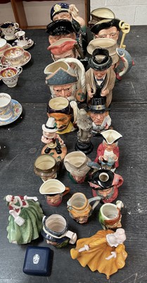 Lot 137 - Collection of Doulton character jugs