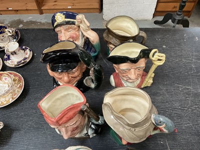 Lot 137 - Collection of Doulton character jugs