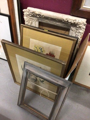 Lot 662 - Group of pictures and frames