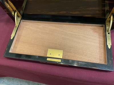 Lot 842 - Fine quality Victorian coromandel vanity box