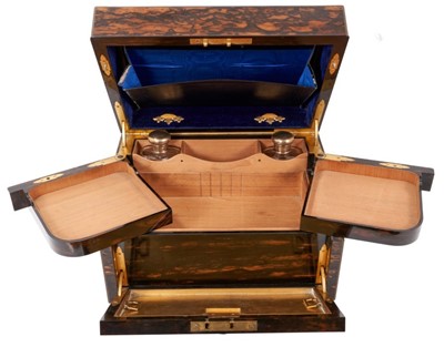 Lot 842 - Fine quality Victorian coromandel vanity box
