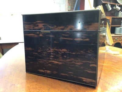 Lot 842 - Fine quality Victorian coromandel vanity box
