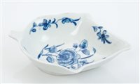 Lot 209 - 18th century Worcester blue and white...