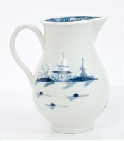 Lot 211 - 18th century Worcester blue and white sparrow...