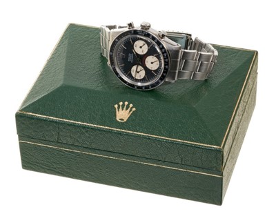 Lot 649 - 1968 Rolex Daytona, with original box and outer box