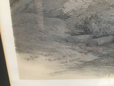 Lot 309 - After David Roberts, three lithographs of Petra