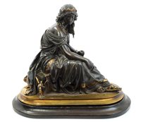 Lot 862 - Henry Étienne Dumage (1830-1888), large bronze...