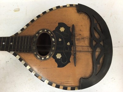 Lot 2244 - Antique mandolin