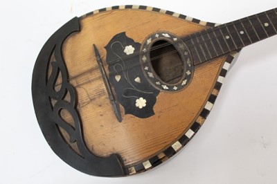 Lot 2244 - Antique mandolin