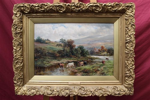 Lot 1085 - Alfred Walter Williams (1824 - 1905), oil on...