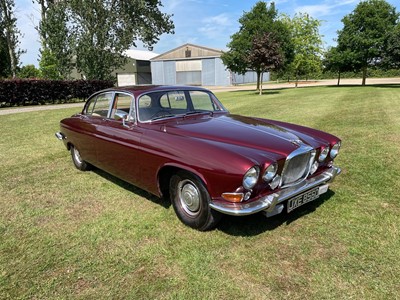 Lot 9 - 1966 Jaguar MK10 saloon, Reg. No.  JXE856D, rare manual transmission with overdrive and believed only three owners from new.