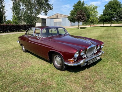 Lot 9 - 1966 Jaguar MK10 saloon, Reg. No.  JXE856D, rare manual transmission with overdrive and believed only three owners from new.