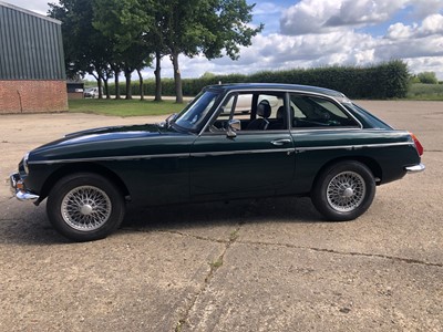 Lot 12 - 1978 MGB GT, 1.8 petrol, manual, Reg. No. ARY 770T, finished in metallic green with charcoal cloth interior.