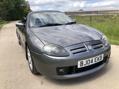 Lot 10 - 2004 MG TF 135, Convertible, 1.8 Litre, 5 speed manual, Reg. No. BJ04 EKB, finished in X Power Grey