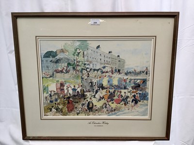 Lot 255 - H. H. Gooderham (mid 20th century), mixed media, An Edwardian Holiday