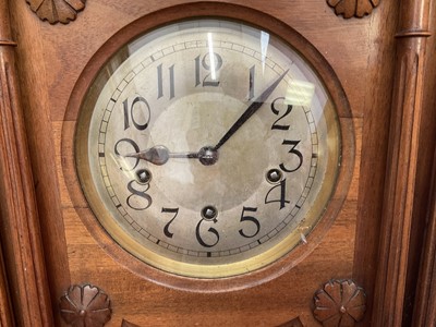 Lot 161 - Edwardian wall clock