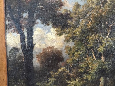Lot 232 - Guillame Wintz (1823-1899) oil on canvas, Pastorale