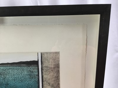 Lot 297 - Trevor Price (b. 1966) colour etching, Comfortable Silence I, signed, titled and numbered 58/100, glazed frame