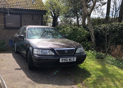 Lot 1 - 1998 Honda Legend 3.5 V6, Saloon, Automatic, finished in purple with grey leather interior
