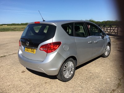 Lot 22 - 2013 Vauxhall Meriva 1.4i 16v Energy 5dr, manual, Reg. No. EO13 XUU, finished in silver.