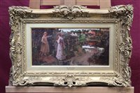 Lot 1080 - John Lockhead (1866 - 1921), oil on canvas -...