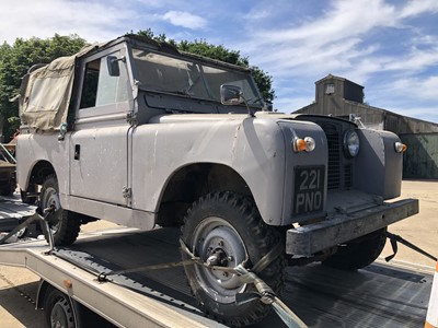 Lot 17 - 1959 Land Rover Series 2, Reg. No. 221 PNO, MOT expired 5th July 2012, indicated mileage circa. 76,000, further details to be added. Sold by Direction of the Executors (Subject to 12% buyers premiu...