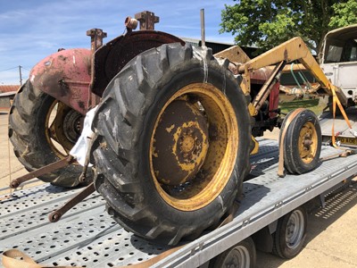 Lot 18 - 1962 Massey Ferguson FE35 Tractor with front loader, Serial No. SNM 269924, further details to be added. Sold by Direction of the Executors (Subject to 12% buyers premium inclusive of VAT)