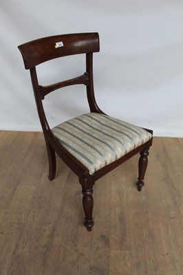 Lot 1102 - Victorian mahogany dining chair