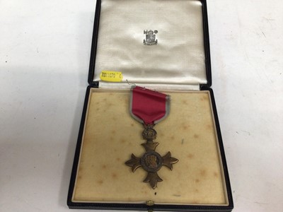 Lot 717 - Officers of The Most Excellent Order of the British Empire (O.B.E.) medal, civil type in box of issue