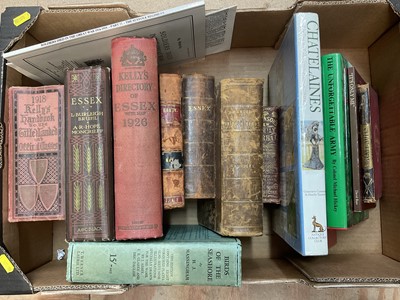 Lot 1740 - One box of Essex related and other books