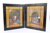 Lot 849 - Fine pair of 19th century Nuremberg stained...