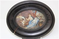 Lot 855 - Late 18th / early 19th century miniature...