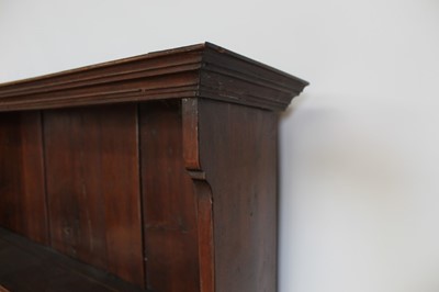 Lot 67 - 18th century style oak two height dresser