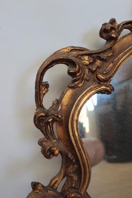 Lot 80 - 19th century style rococo style mirror