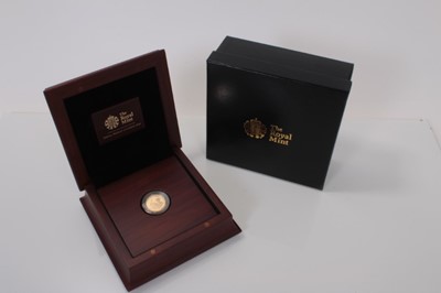 Lot 453 - G.B. - Royal Mint gold £25 gold proof  'Mercury' (quarter ounce) London 2012 Olympic Series