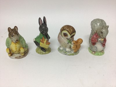 Lot 1016 - Fifteen Beswick Beatrix Potter figures