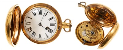 Lot 551 - George III pocket watch