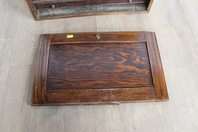 Lot 1085 - Twentieth century engineers tool chest with five drawers enclosed by panelled door