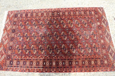 Lot 1495 - Three small Tekke style rugs.