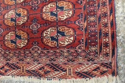 Lot 1495 - Three small Tekke style rugs.