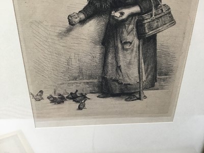 Lot 238 - Attributed to Carl Bloch (1837-1890) pen and ink sketch of a child dated Rome 1862.