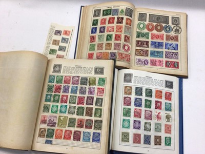 Lot 1492 - GB and world stamps in plastic container.