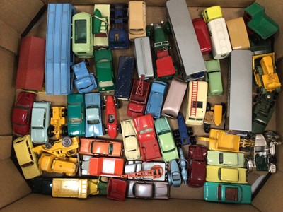 Lot 1857 - Collection of Lesley cars, lorries and commercial vehicles unboxed 50 models.