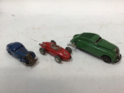 Lot 1861 - Three Schuco clockwork toys