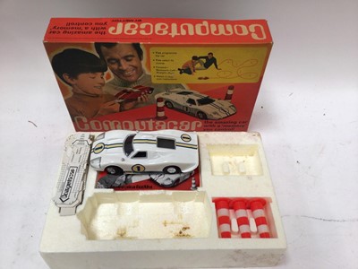 Lot 1863 - Dan Dare radio station unboxed , computer car and Target Game both boxed.