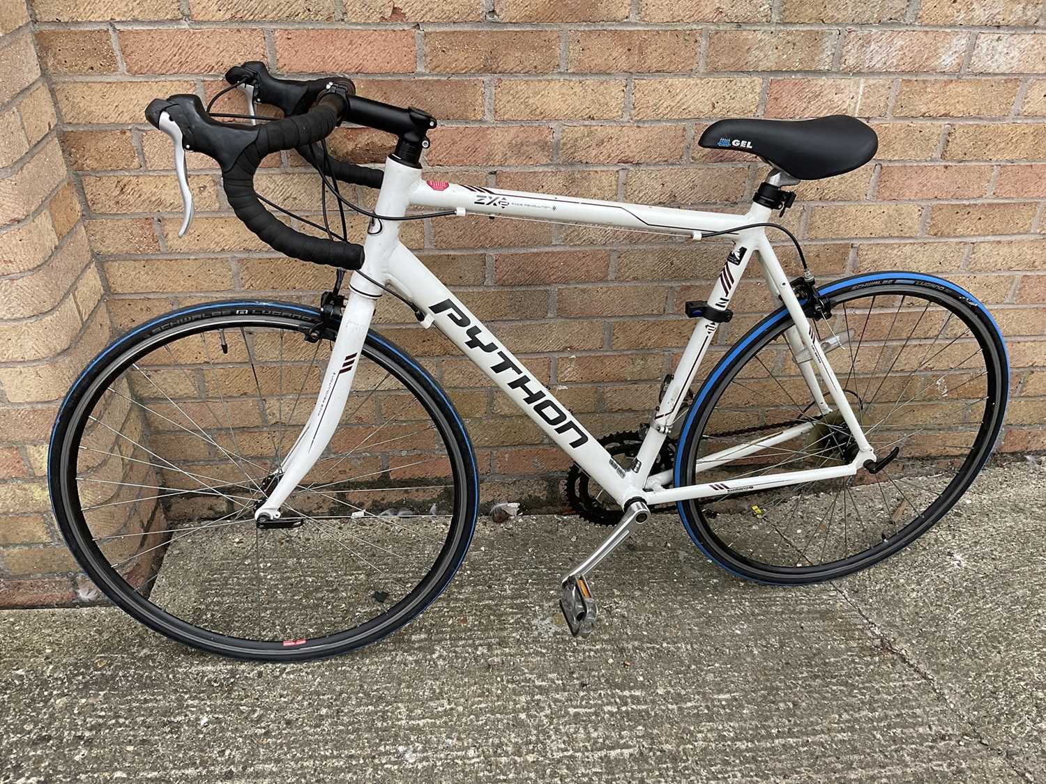 Lot 551 - Python ZX gents bike, with spare (original)