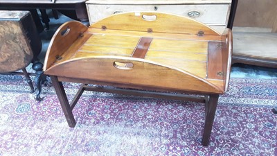 Lot 1162 - Campaign style table