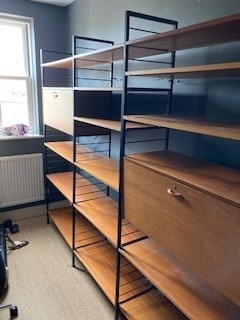 Lot 1296 - Suite of ladderax furniture